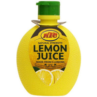 KTC Lemon Juice (Made From 6 Lemon) 200ml - Asian Online Superstore UK