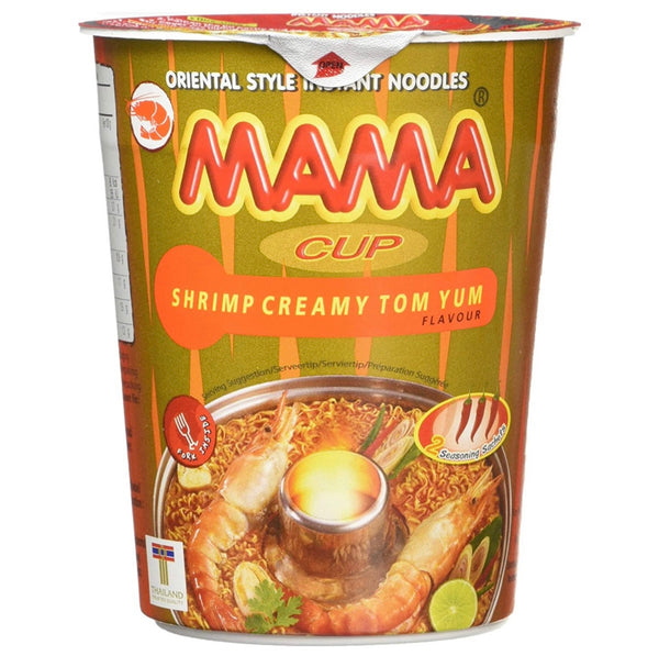 Mama Cup Noodle Shrimp Creamy Tom Yum 70g - AOS Express