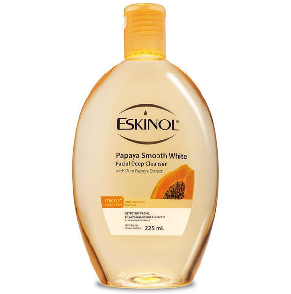 Eskinol Smooth White Facial Deep Cleanser with Pure Papaya Extract 225ml - Asian Online Superstore UK