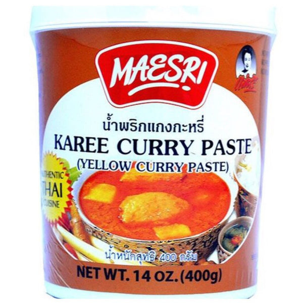 Mae Sri Yellow Curry Paste 400g - Asian Online Superstore UK
