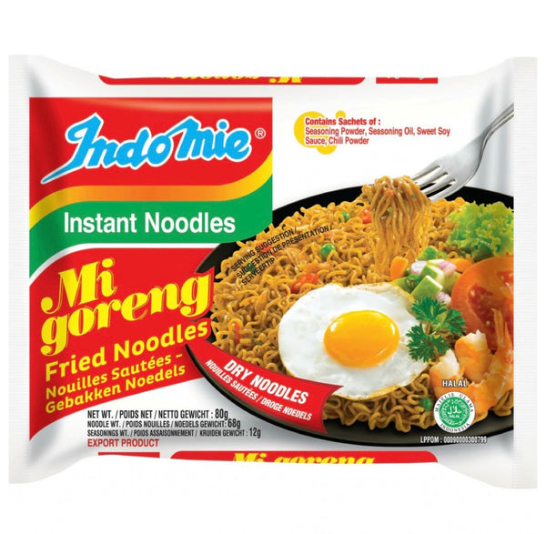 Indo Mie Mi Goreng Fried Noodles (Original) 80g - AOS Express