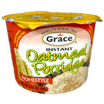 Grace Instant Oatmeal Porridge (Homestyle) 80g - AOS Express