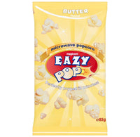 Eazy Pop Microwave Popcorn Butter Flavour 85g - AOS Express