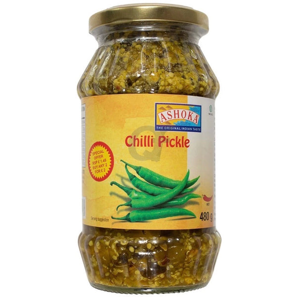 Ashoka Chilli Pickle 480g - AOS Express