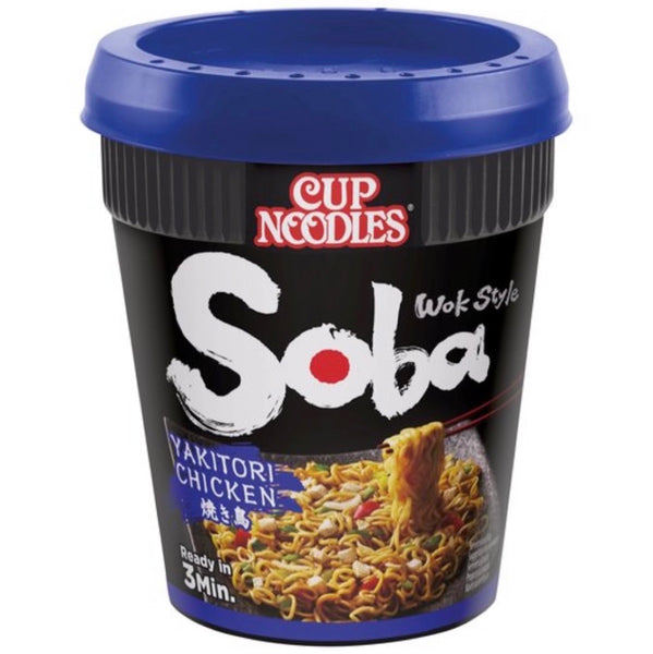 Nissin Soba Cup Yakitori Chicken Instant Noodles