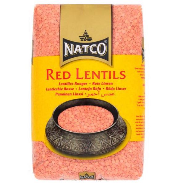Natco Red Lentils Polish 500g - Asian Online Superstore UK