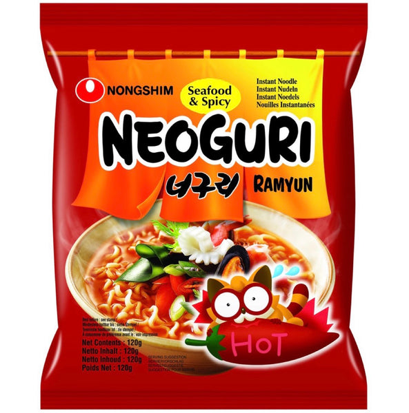 Noodles Istantanei koreani spicy- nongshim neoguri ramyun 120g – SSOSOE