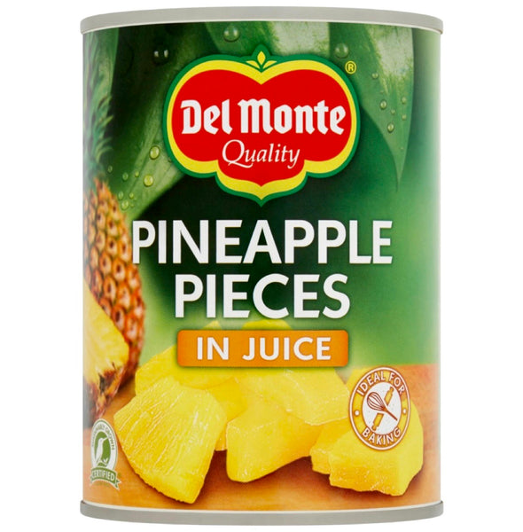 Del Monte Pine Apple Pieces in Juice 565g - AOS Express