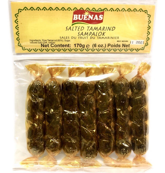 Buenas Salted Tamarind Candy (Balls) 170g - AOS Express