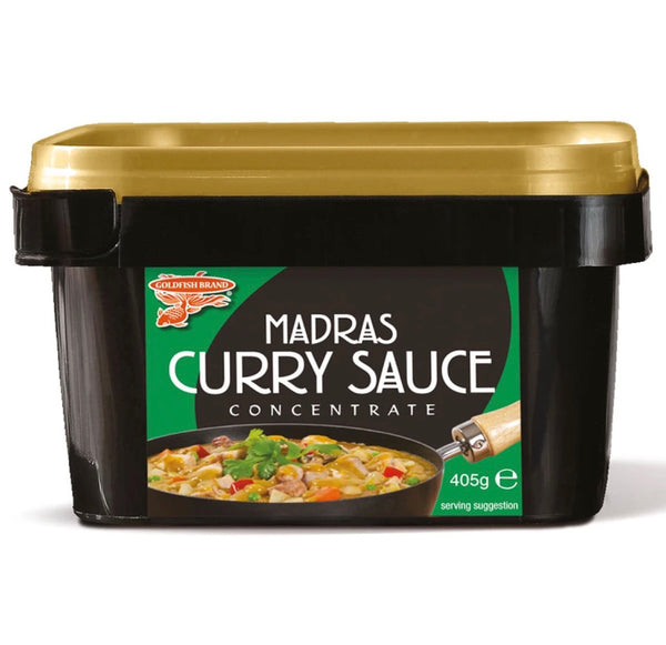 Goldfish Madras Curry Sauce (Concentrate) 405g - AOS Express