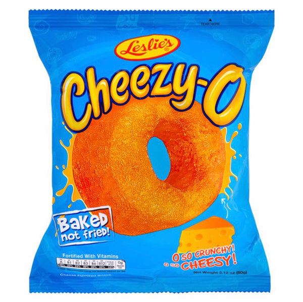 Leslie’s Cheezy-O Cheese Flavoured Snack 60g