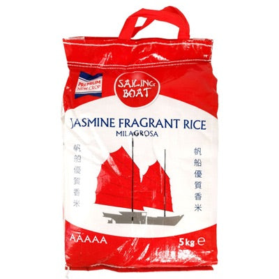 Sailing Boat Jasmin Fragrant Rice 5kg - Asian Online Superstore UK