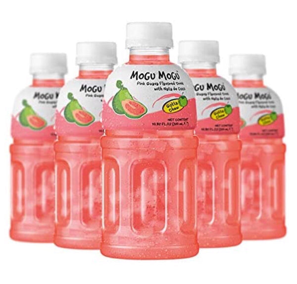 Mogu Mogu Nata De Coco Pink Guava Flavour Drink