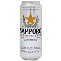 Sapporo Premium Beer (4.7% alc.) 500ml