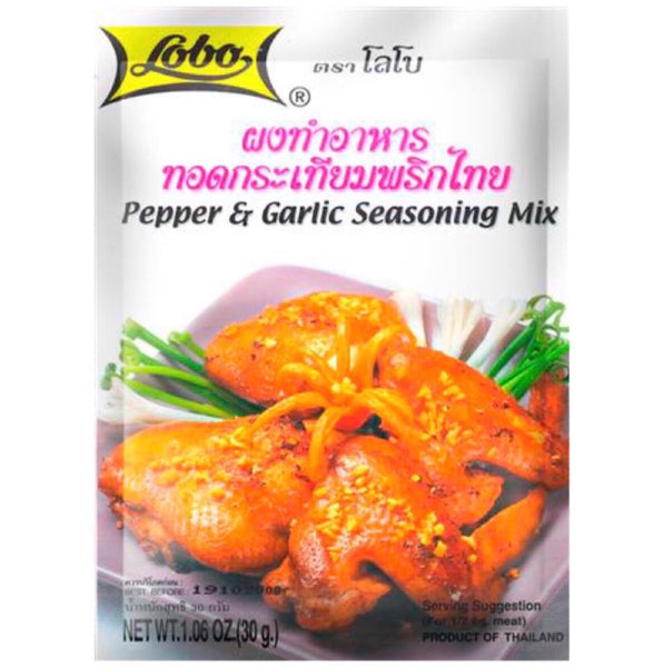 Lobo Pepper & Garlic Seasoning Mix 30g - AOS Express