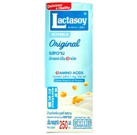 Lactasoy Soy Milk Plain Sweetened 250ml - AOS Express