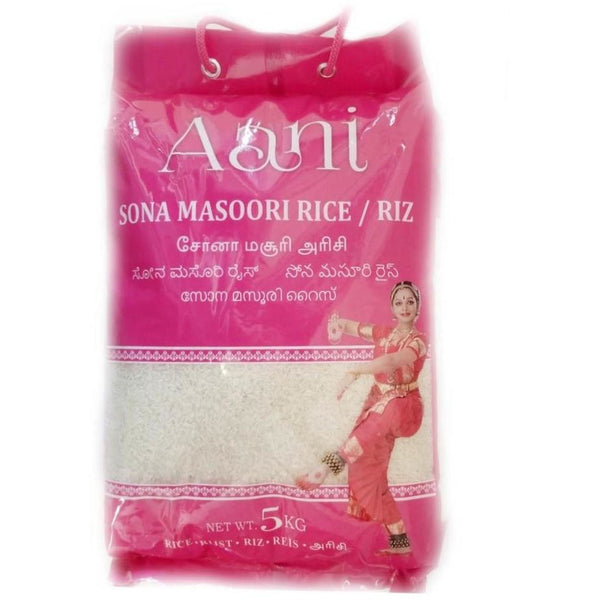 Aani Sona Masoori Rice (Sona Masuri) 5kg - Asian Online Superstore UK