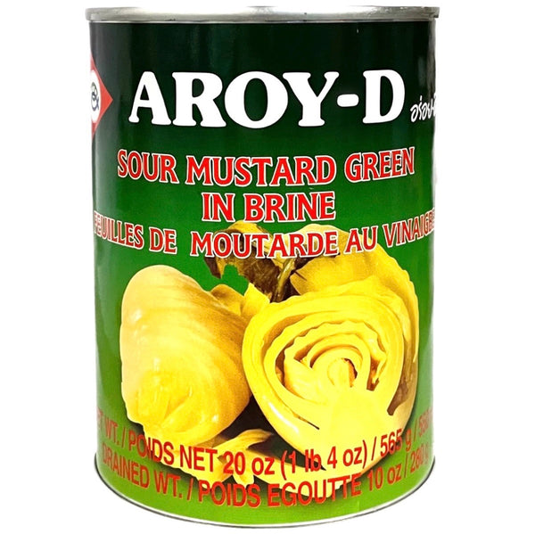 Aroy-D Sour Mustard Green in Brine 565g - AOS Express