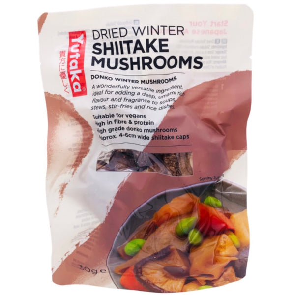 Yutaka Dried Winter Shiitake Mushrooms (3-4cm) 
