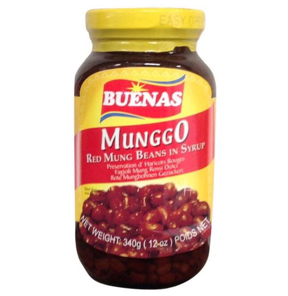 Buenas Munggo (Sweet Red Beans in Syrup) 350g - Asian Online Superstore UK