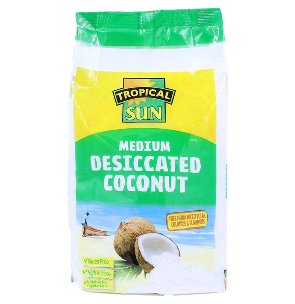 Tropical Sun Desiccated Coconut (Medium) 1kg - Asian Online Superstore UK