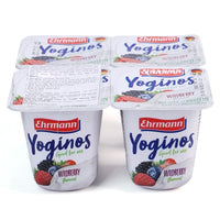 Ehrmann Yoginos Wild Berry Flavoured Yogurt 4x100g - AOS Express