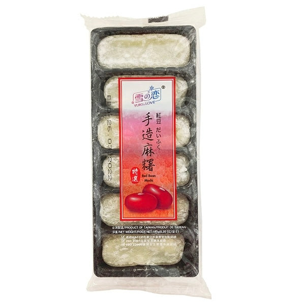 Yuki & Love (SG) Handmade Mochi Red Bean 180g - AOS Express