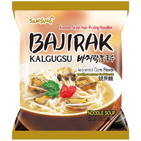 Samyang Bajirak Kalgugsu (Assorted Clam Flavour) 100g - AOS Express