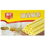 Chun Guang Coconut Wafer Rolls 105g - AOS Express