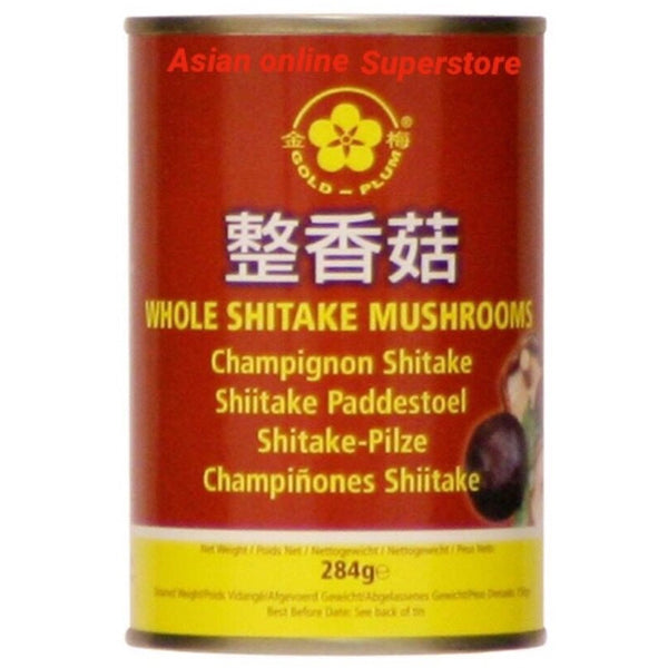 Gold Plum Po Ku Shitake Mushroom 284g - Asian Online Superstore UK