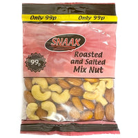 Snaax Roasted & Salted Mix Nuts 50g - AOS Express