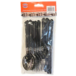 Dailies Ideal Disposable Plastic Cutlery Set 12 pc