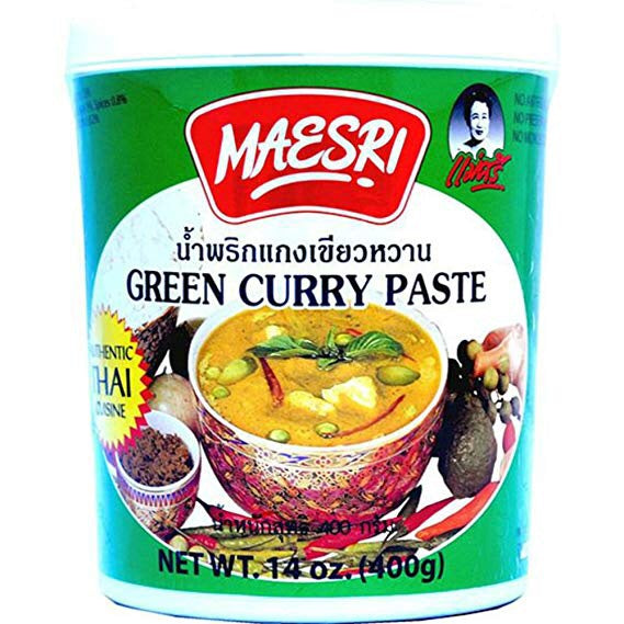 Mae Sri Green Curry Paste 400g - Asian Online Superstore UK