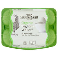 Clarence Court Organic Leghorn Whites Free Range Duck Eggs 6s - AOS Express