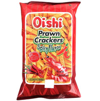 Oishi Prawn Crackers Spicy Flavour 60g - Asian Online Superstore UK