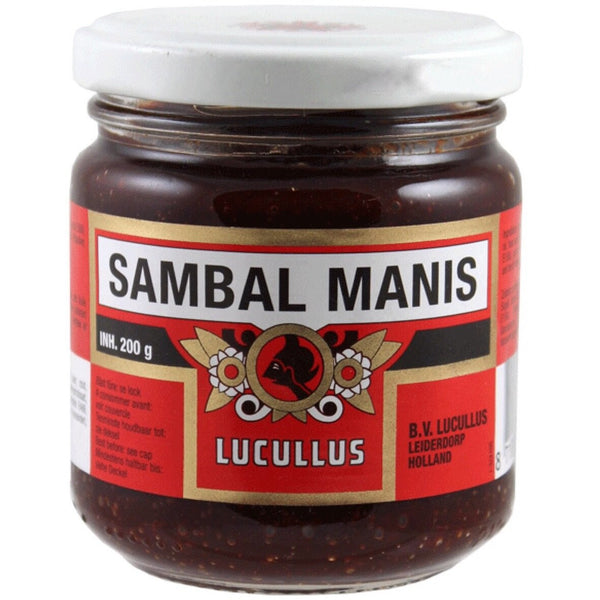 Lucullus Sambal Manis (Sweet Chilli Sauce) 200g - Asian Online Superstore UK