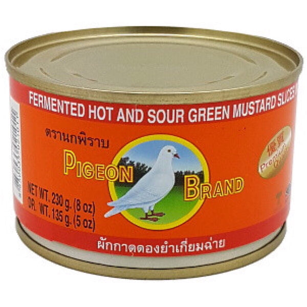 Pigeon Fermented Hot & Sour Mustard Green 230g - Asian Online Superstore UK