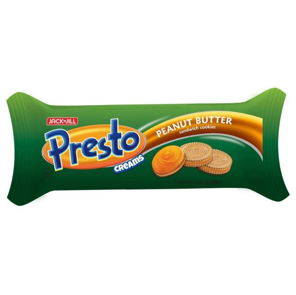 Jack ‘n Jill Presto Cream Peanut Butter Sandwich Cookies 150g - AOS Express