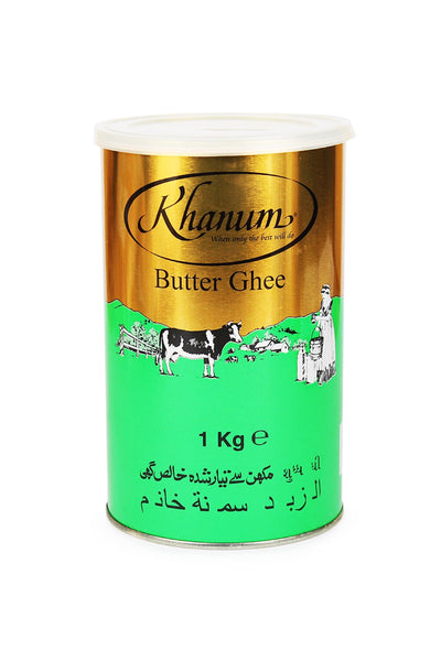 Khanum Butter Ghee 1kg - Asian Online Superstore UK