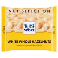 Ritter Sport White Whole Hazelnuts 100g - AOS Express