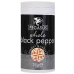 Pegasus Whole Black Pepper 25g - AOS Express