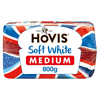 Hovis Soft Medium Sliced White Bread 800g