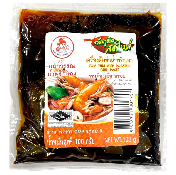 Kanokwan Tom Yum With Roasted Chilli Paste 100g - AOS Express