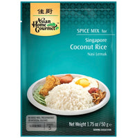 Asian Home Gourmet Spice Mix for Singapore Coconut Rice (Nasi Lemak) 50g - AOS Express