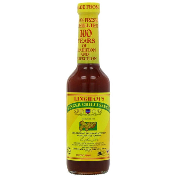 Lingham’s Ginger Chilli Sauce 280ml - Asian Online Superstore UK