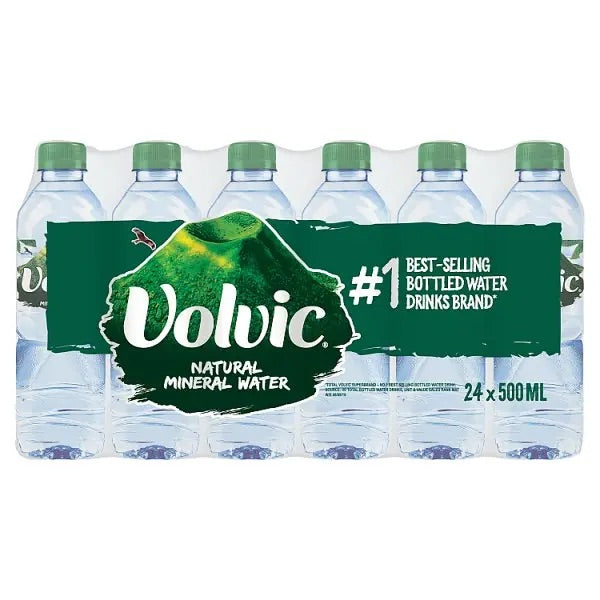 Volvic Mineral Water 24x500ml - AOS Express