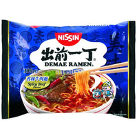Nissin Demae Ramen Spicy Beef Flavour Instant Noodles