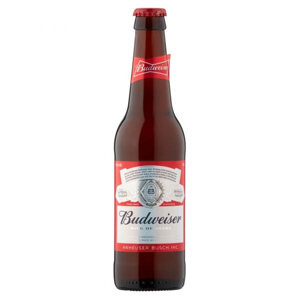 Budweiser Premium Lager (Acl 4.8% Vol) 330ml