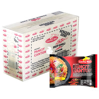 Lucky Me Pancit Canton Hot Chili (Instant Fried Noodles/Chowmien) 1Box (24x60g) 1.44kg - AOS Express