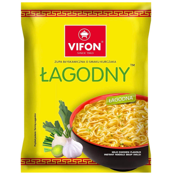 Vifon Mild Chicken Instant Noodle (Lagodny) 70g - AOS Express